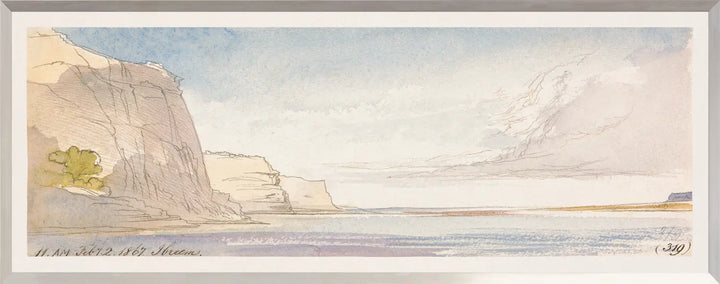 Lear – Watercolour Series, Sky Blue IV