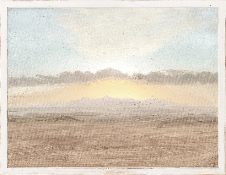 Petite Scapes – Sunset Study C. 1865