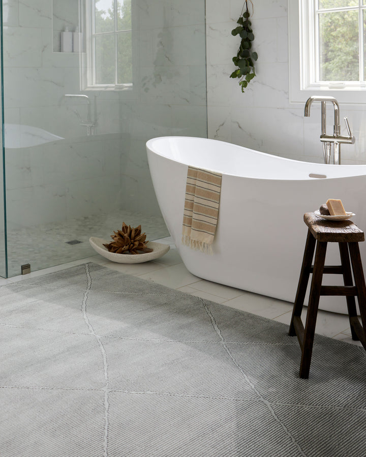 Alder Rug - Light Grey