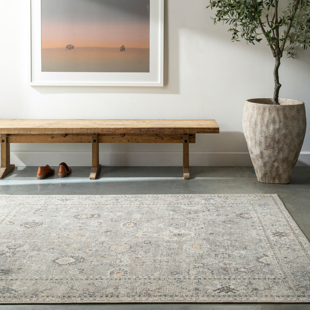 Davina Rug - Light Grey